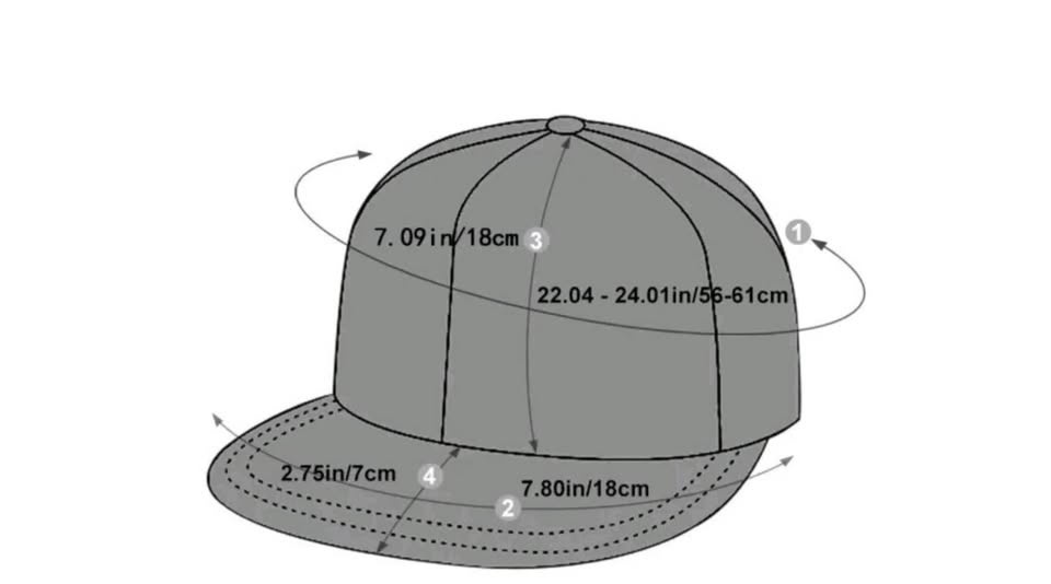 Flat Brim Snapback Baseball Cap Casual With Letter MY For Mets & - photo 3