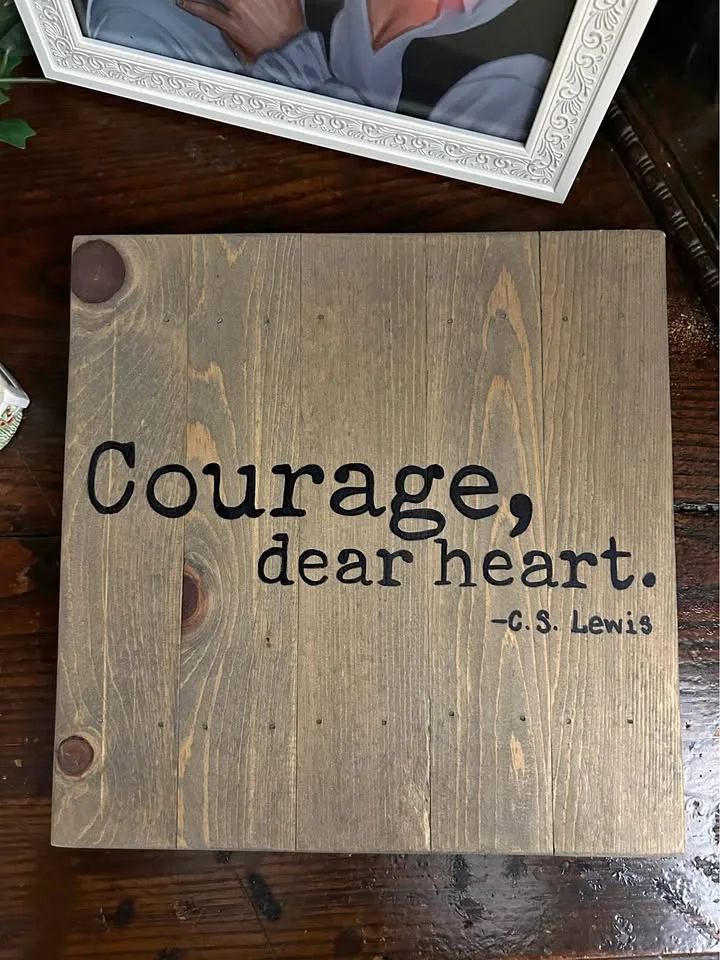 Narnia inspirational quote artwork thumbnail
