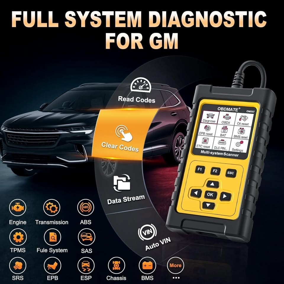 OBDMATE OBD2 Scanner for GMC/Buick/ Chevrolet/Cadillac - photo 3