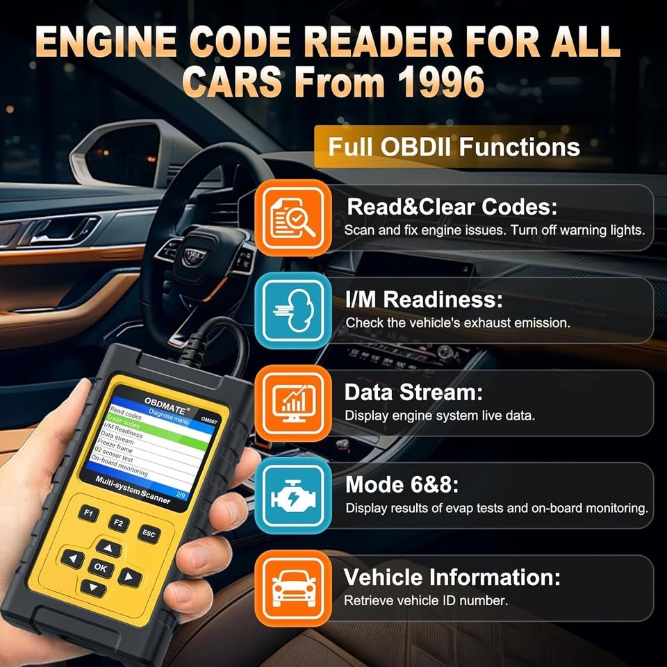 OBDMATE OBD2 Scanner for GMC/Buick/ Chevrolet/Cadillac - photo 4