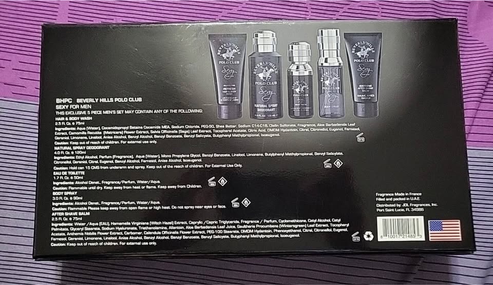 Beverly Hills-Polo Club-Sexy 5 Piece Gift Set - photo 2