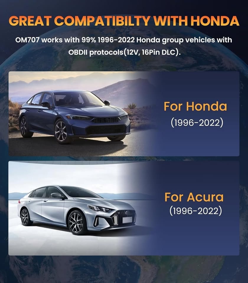 OBDMATE OBD2 Scanner for Honda, Acura - Brand New - photo 2