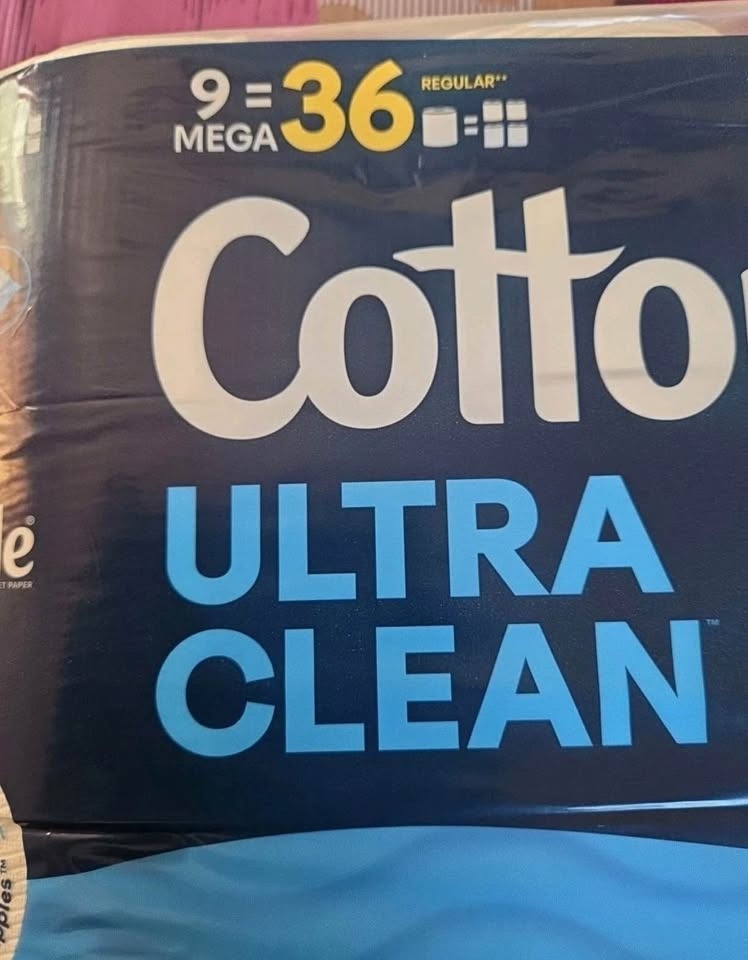 Cottonelle Ultra Clean Toilet Paper,9= Mega Rolls =36 Regular Ro - photo 2