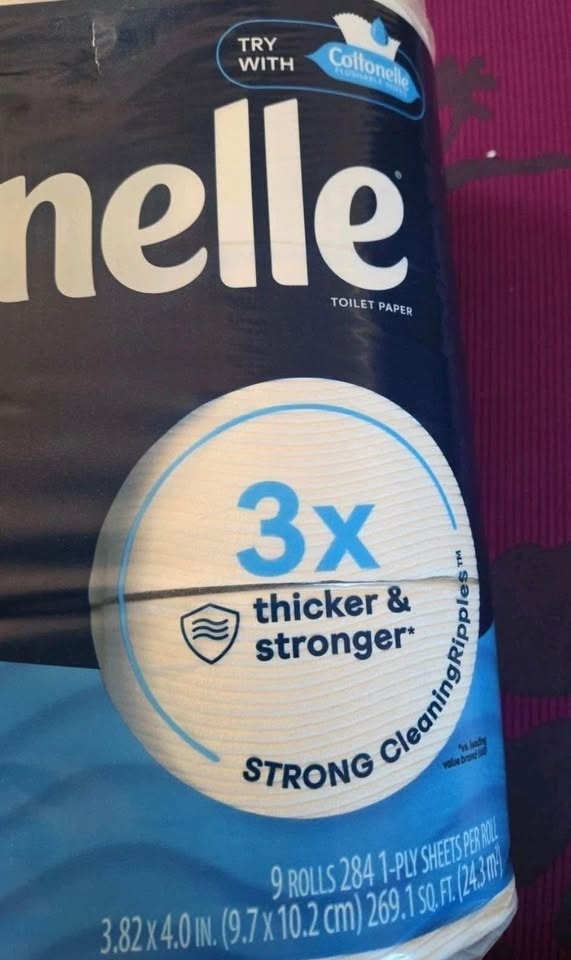 Cottonelle Ultra Clean Toilet Paper,9= Mega Rolls =36 Regular Ro - photo 4