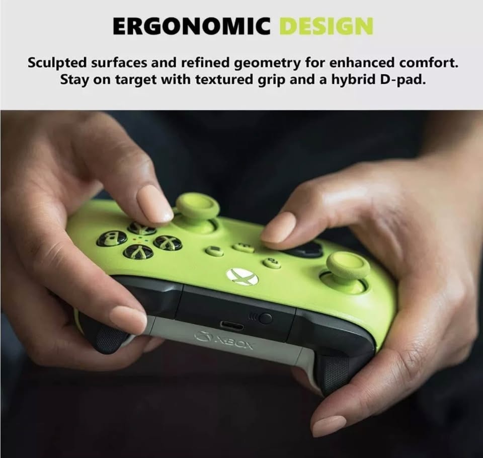 Microsoft Xbox Controller - ELECTRIC VOLT - photo 4
