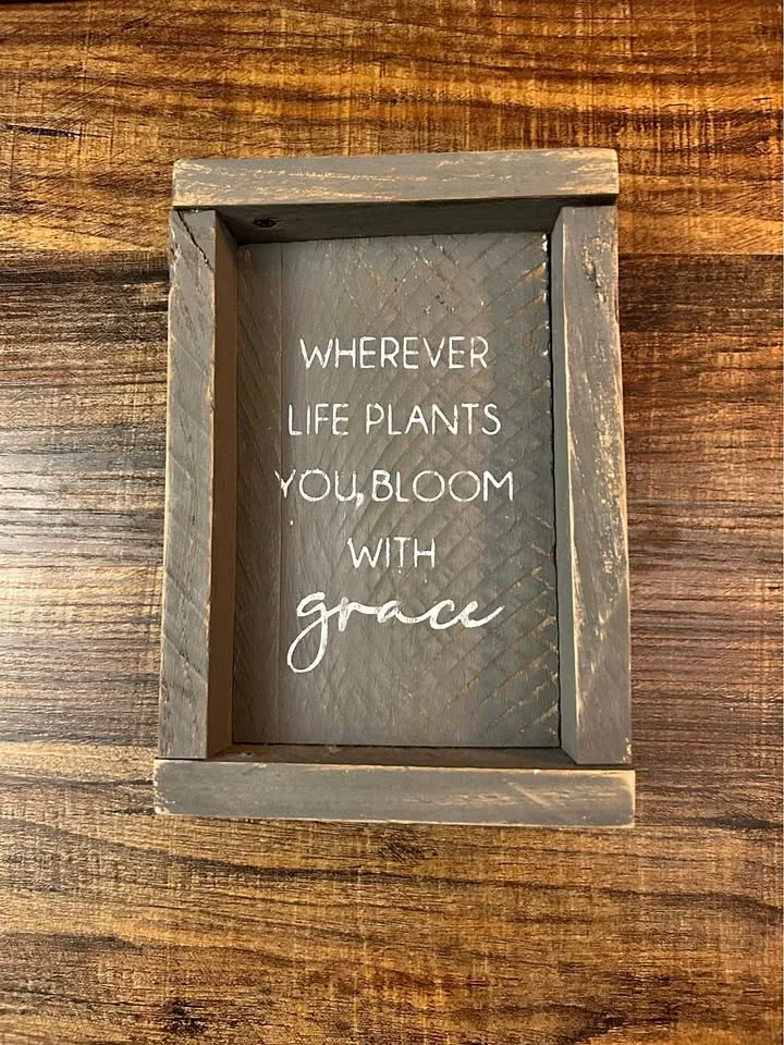 Farmhouse style box art decor thumbnail