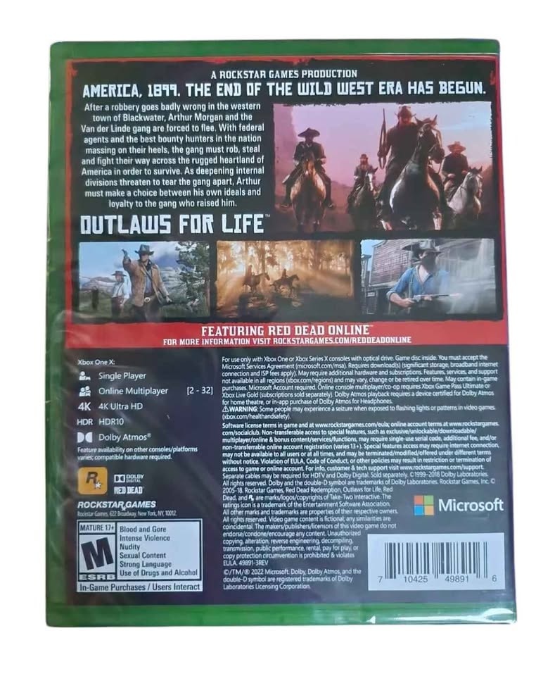 Red Dead Redemption 2 - Microsoft Xbox One - photo 2