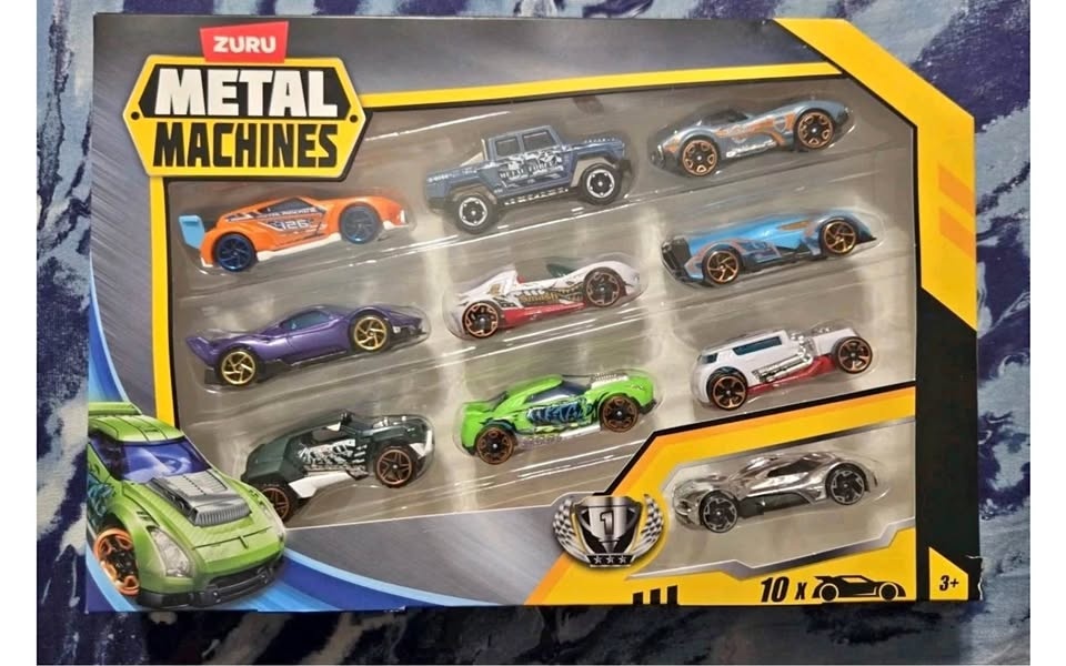 Zuru Metal Machines X 10 Matchbox Cars
