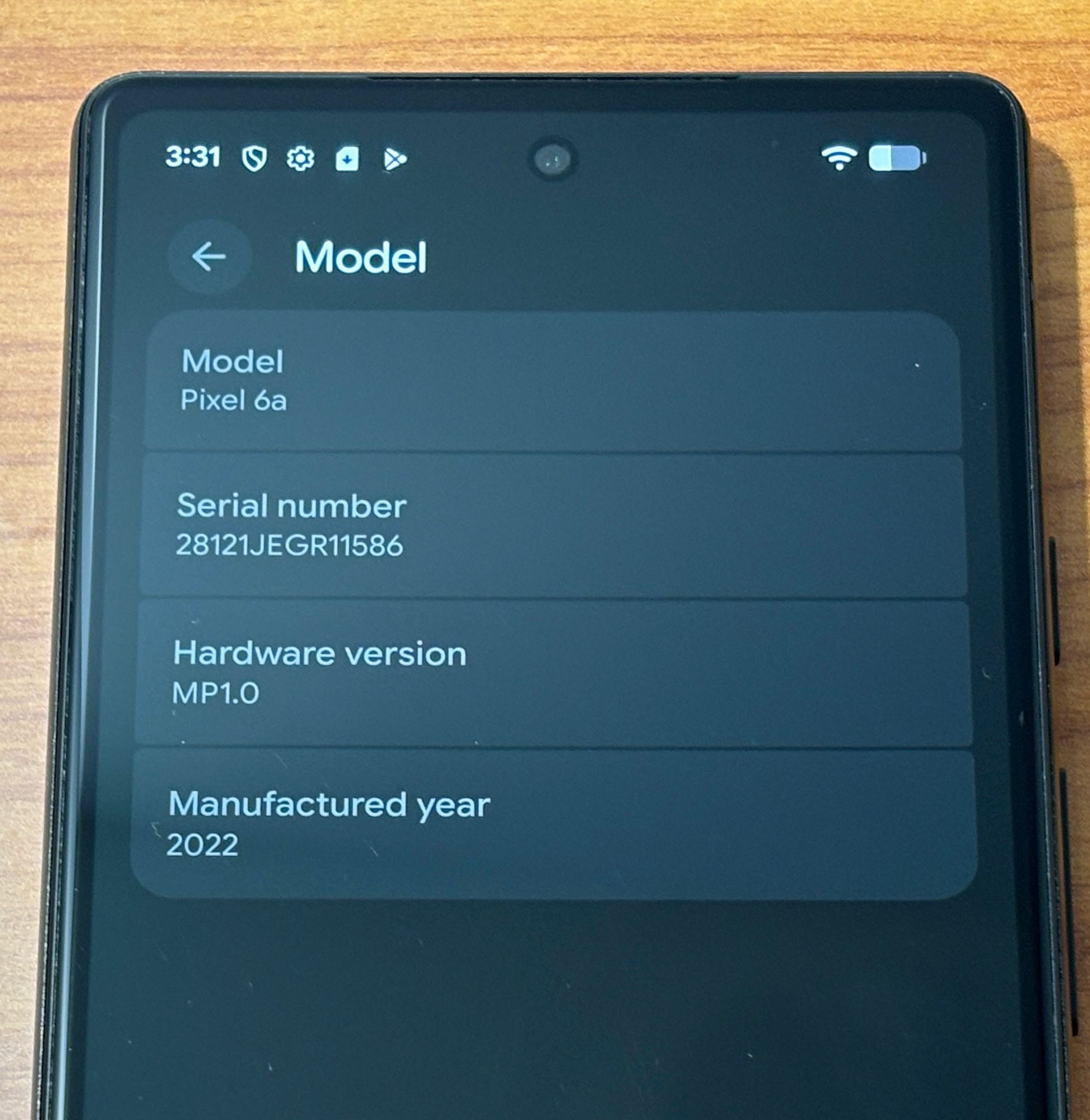 Google Pixel 6A 128GB UNLOCKED Fully Functional - photo 2