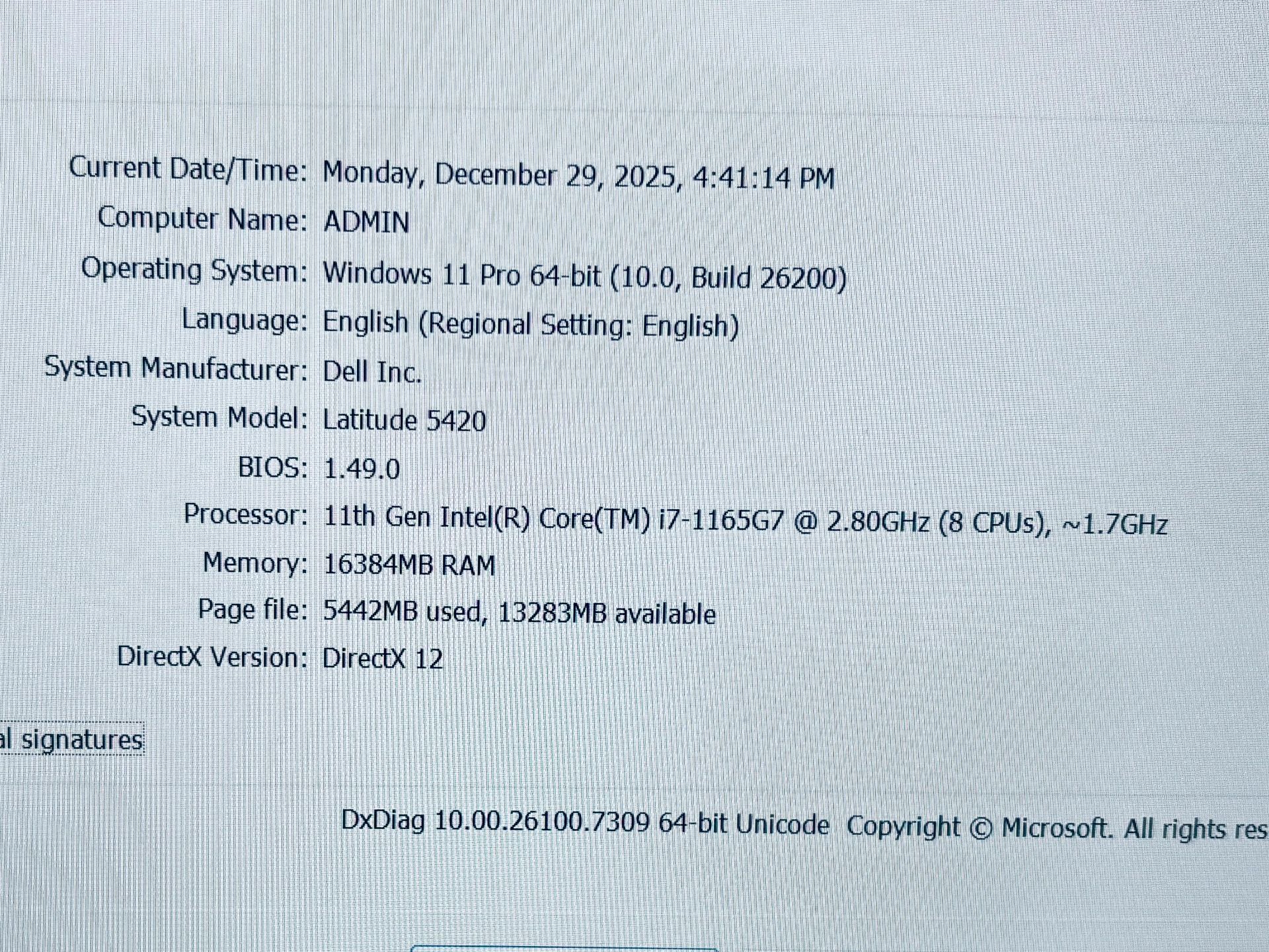 DELL Latitudes 5420 Core i7-1165G7 - photo 3