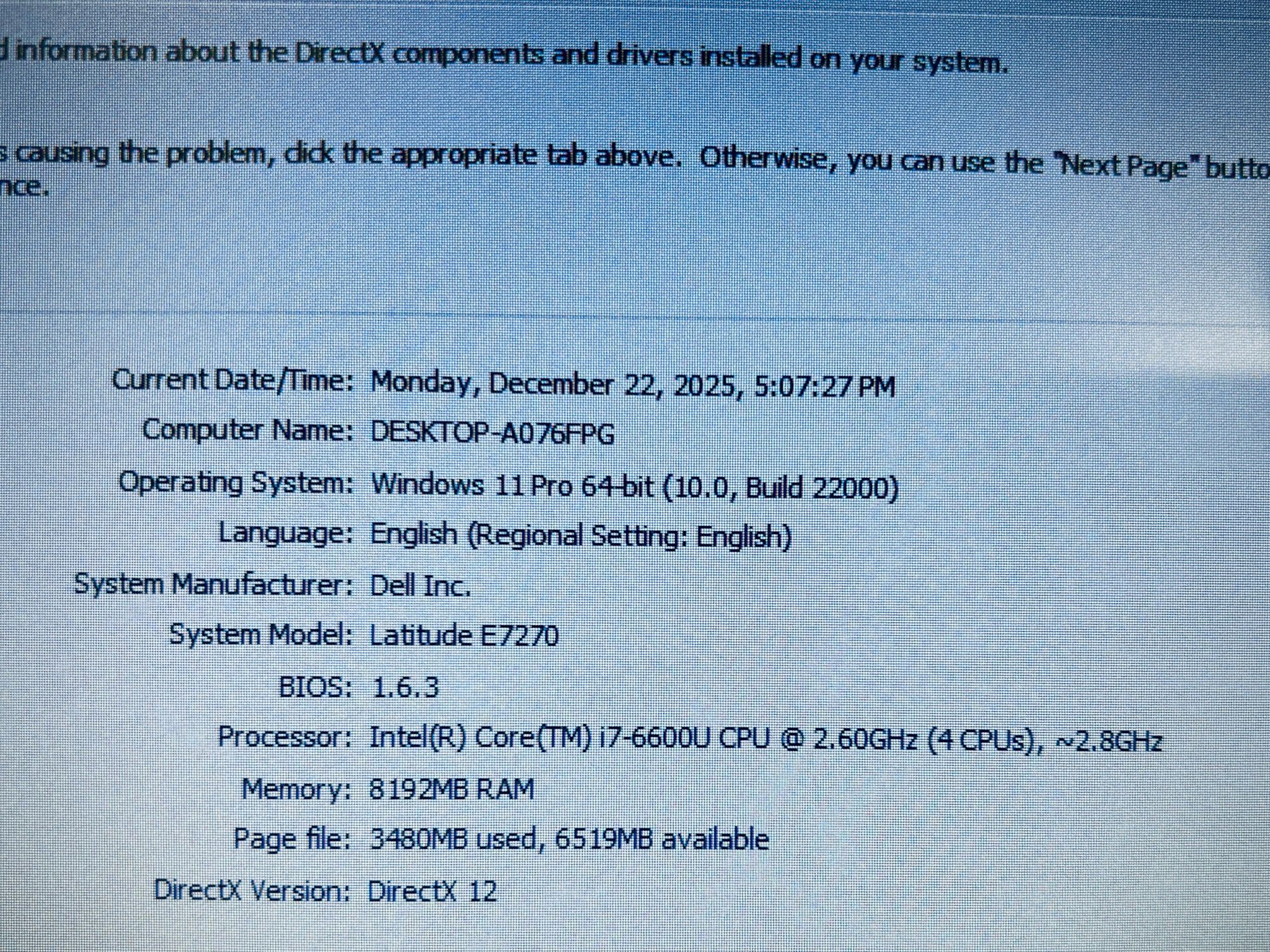 DELL Latitude E7270 CORE i7 8GB 256GB SSD Windows 11 - photo 5