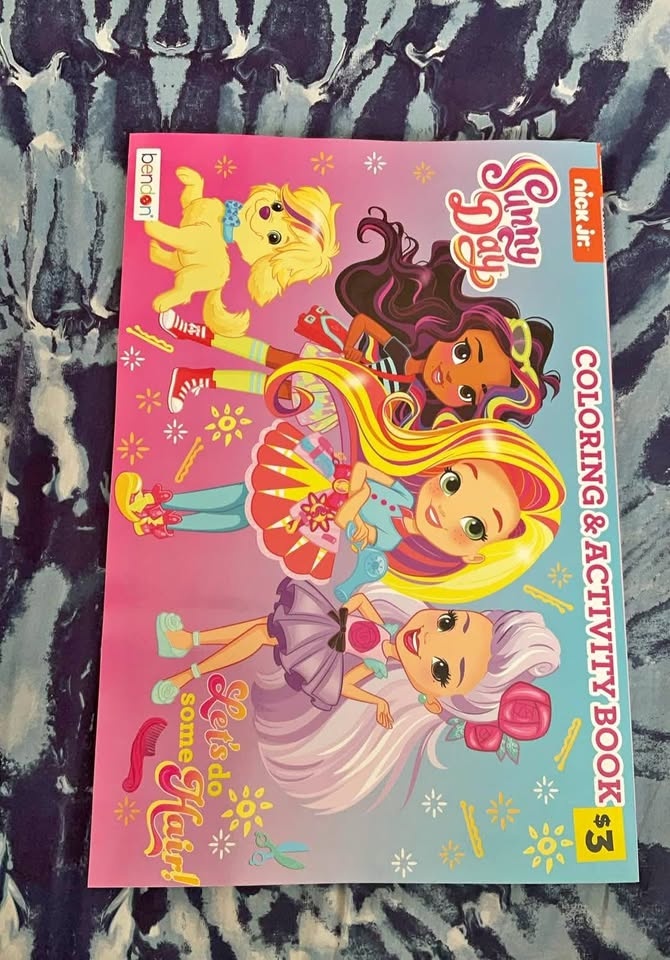 Nickelodeon Sunny Day Coloring and Activity Book