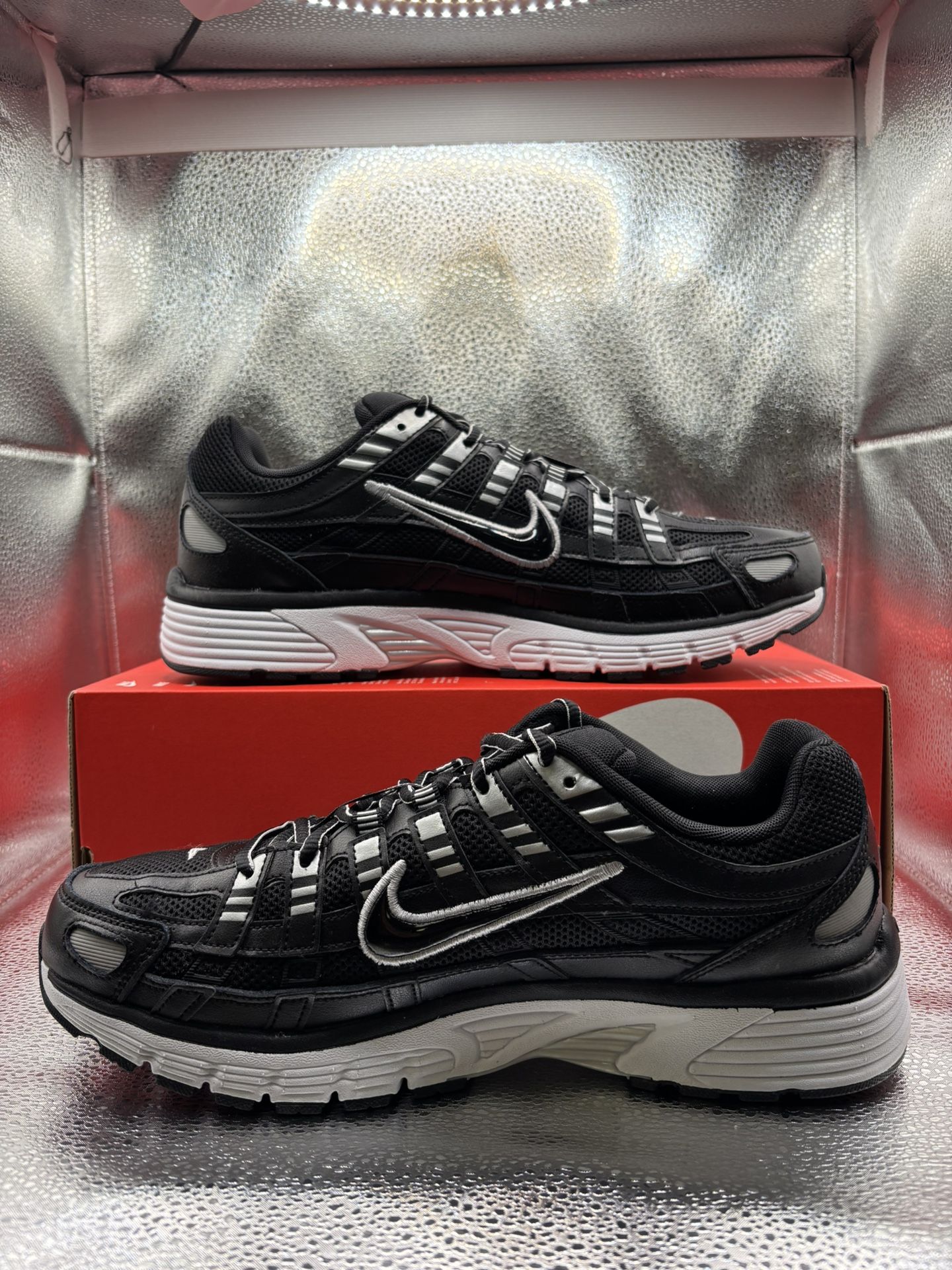 Nike P-6000 Black Metallic Sliver - photo 5