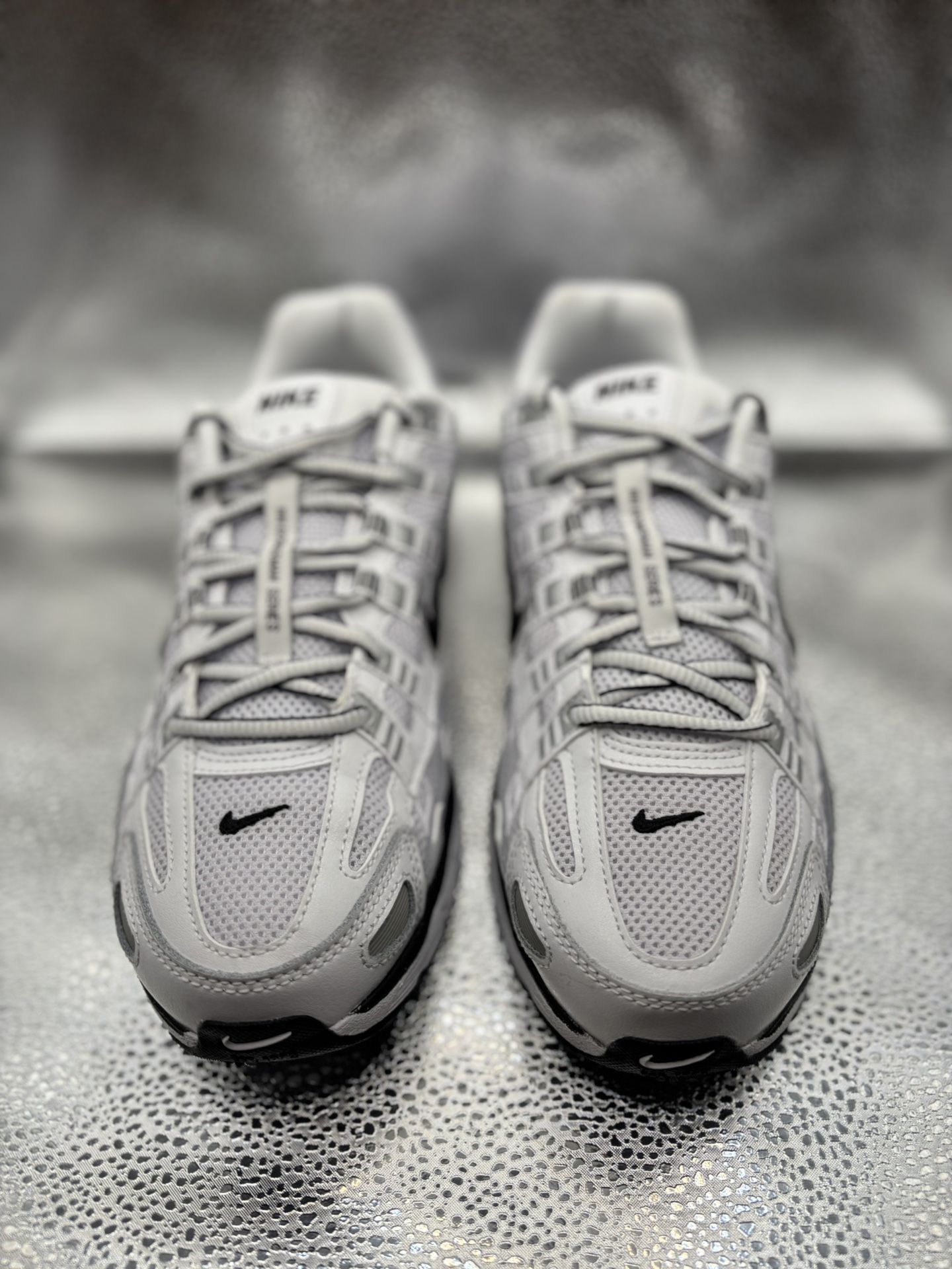 Nike P-6000 White Metallic Sliver Black - photo 2
