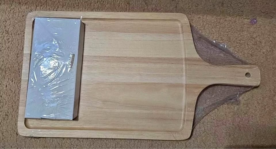 10-cutting Board Set With 3 Cheese Knives,3 Spoon,3 Cheese Picks