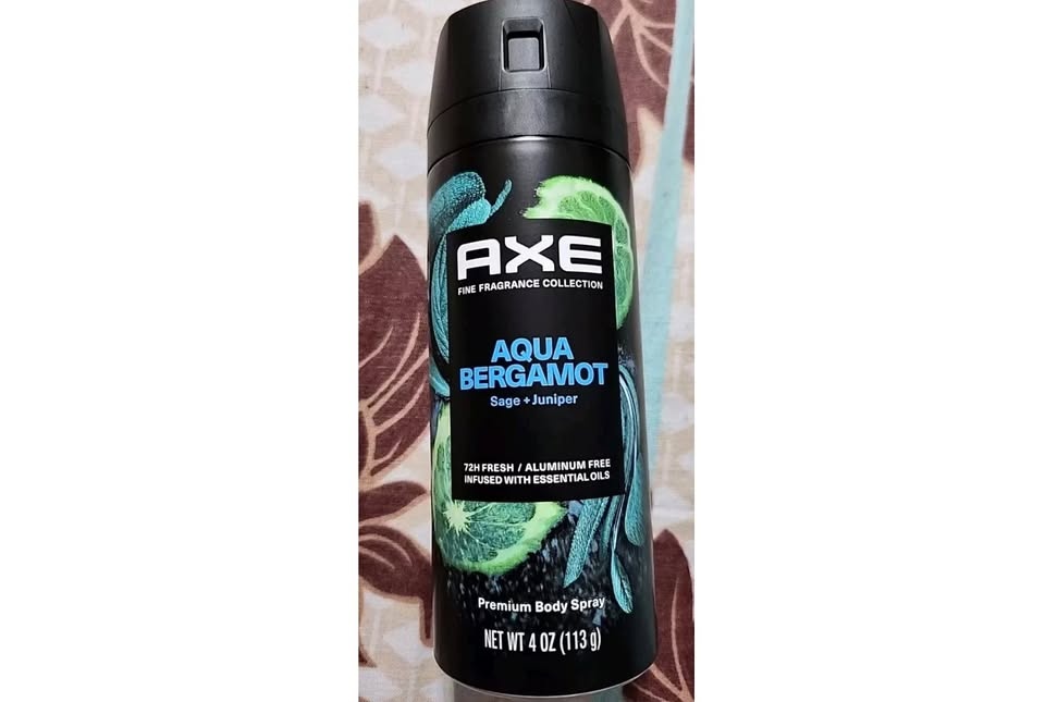 AXE Aqua Bergamot Body Spray Sage + Juniper 4 oz