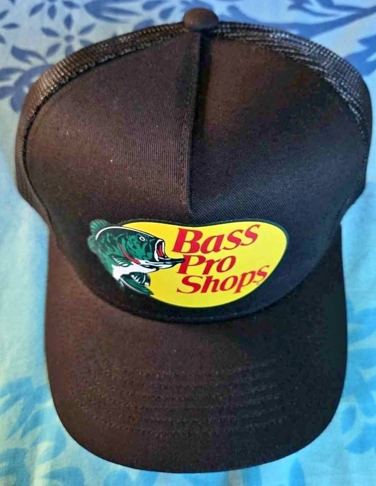 Bass Pro Shops Cap Hat Adjustable Snapback Trucker Fishing Baseb