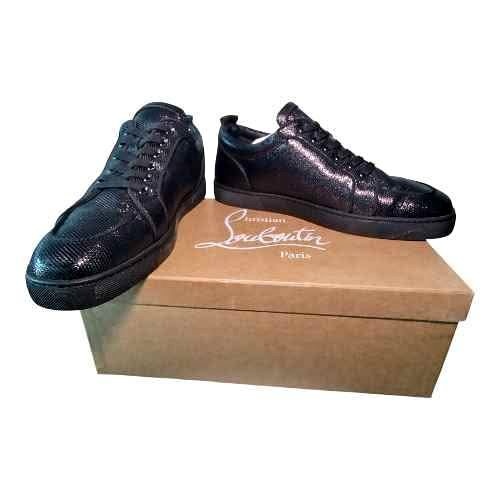 Christian Louboutin black sneakers