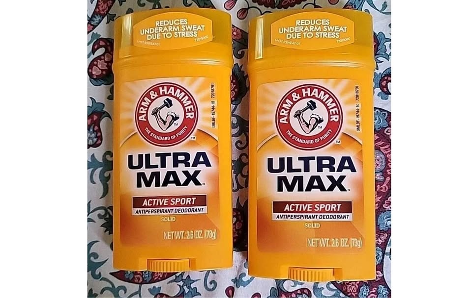 ARM & HAMMER ULTRA MAX Deodorant- Active Sport- 2pack