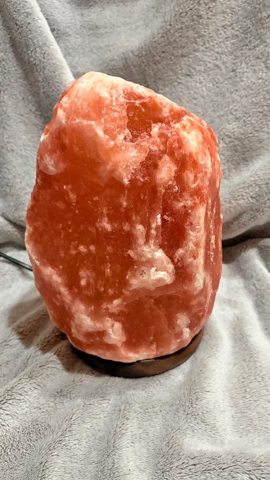 Huge Himalayan Rock Salt Dimmable Lamp