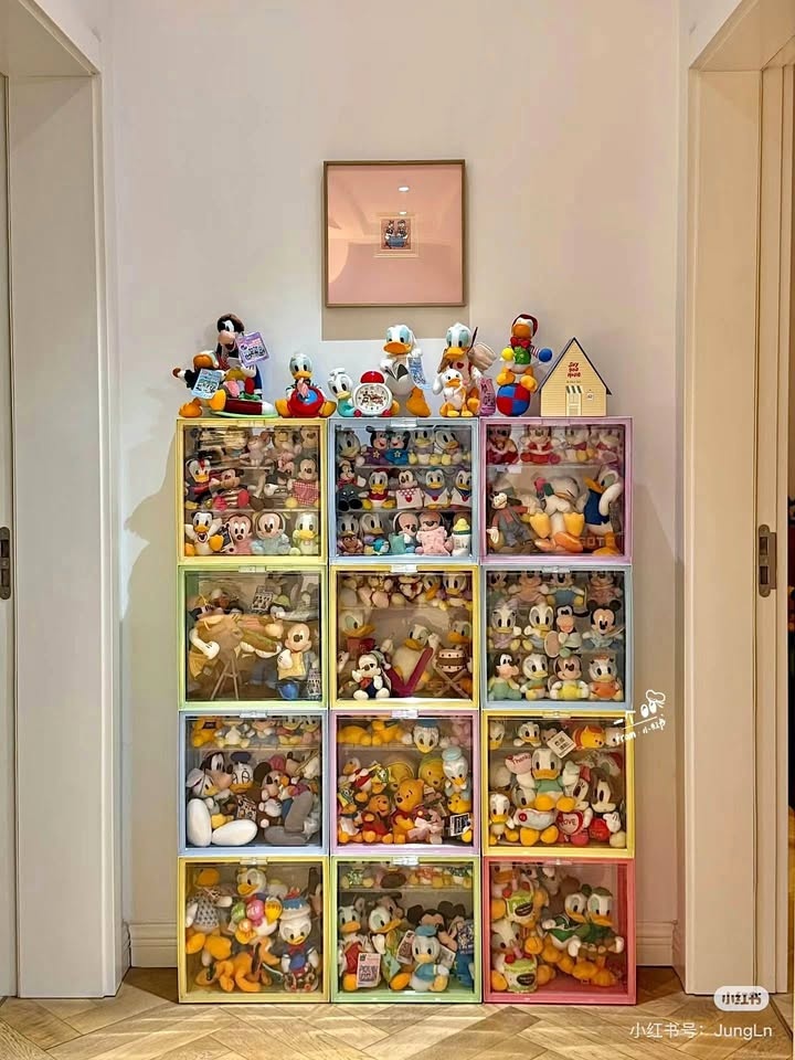 Cute Collectible Storage Box – Perfect for POP MART Labubu & Mor