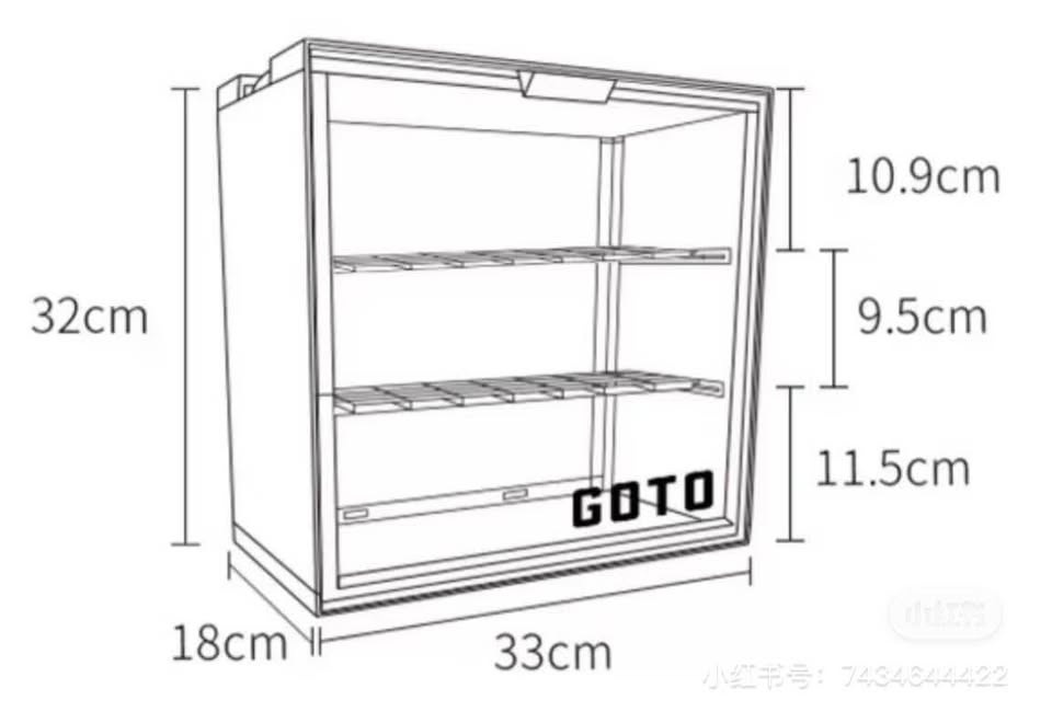 Cute Collectible Storage Box – Perfect for POP MART Labubu & Mor - photo 4