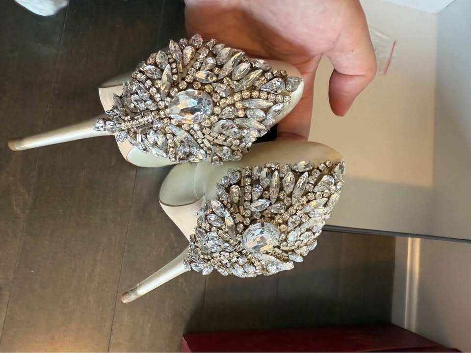 Wedding Shoes high heels Size 6 - photo 2