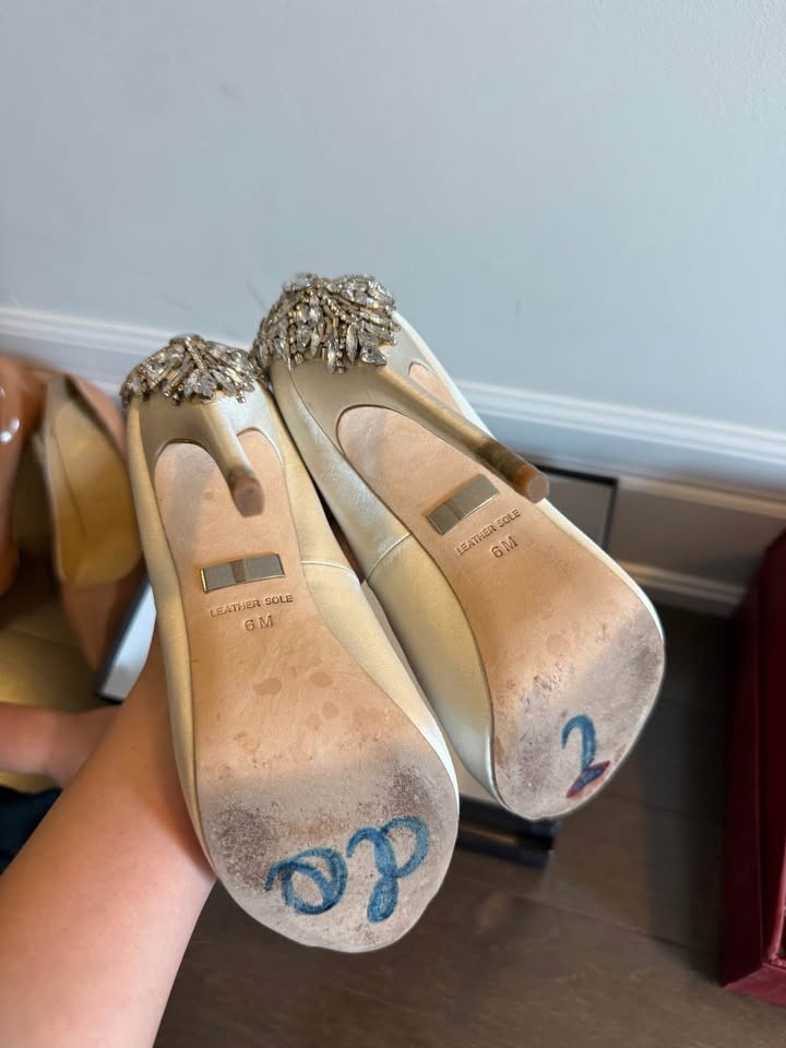 Wedding Shoes high heels Size 6 - photo 4