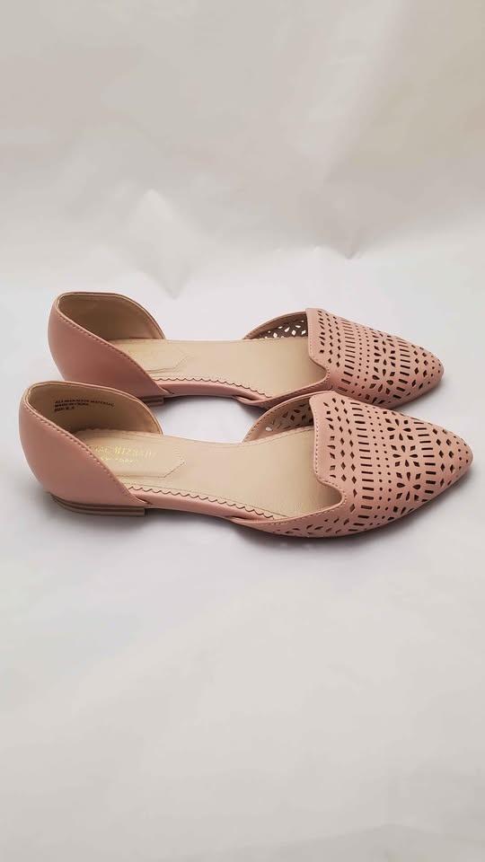Isaac Mizrahi Blush Pink Flats Women's 8.5 Like New - photo 4