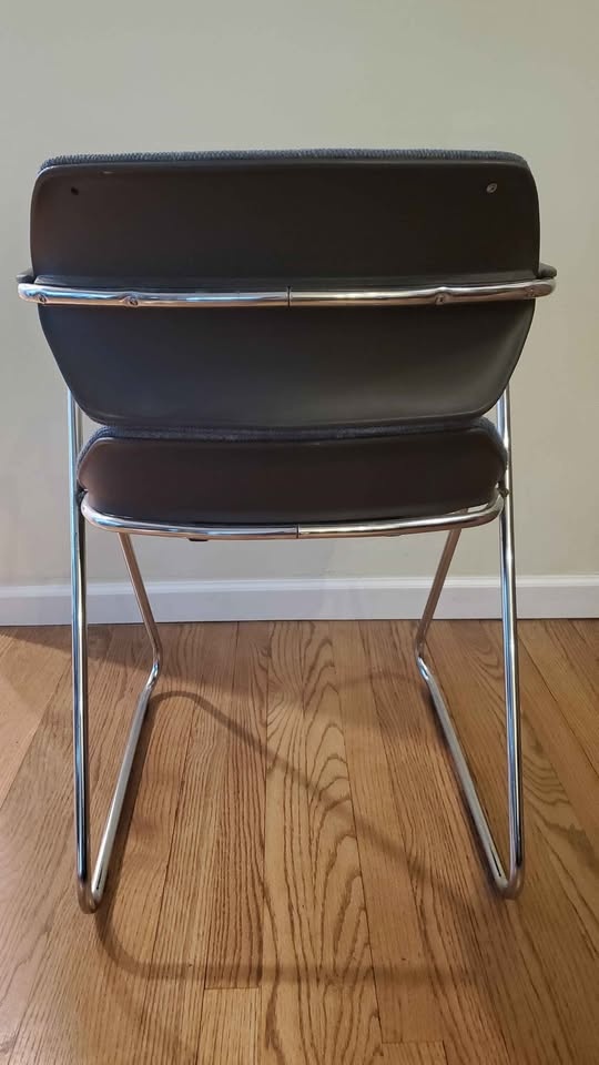 Vintage Acton Stacker Chair - Blue - photo 3