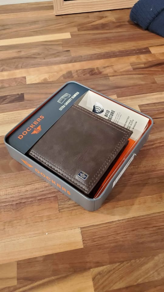 New Dockers Men's Wallet in Box - Brown - photo 5