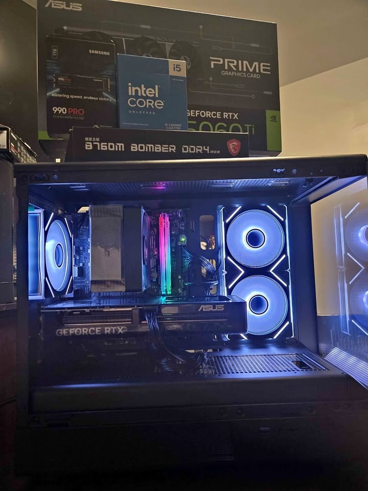 Brand new 5060ti i5 14600kf gaming pc