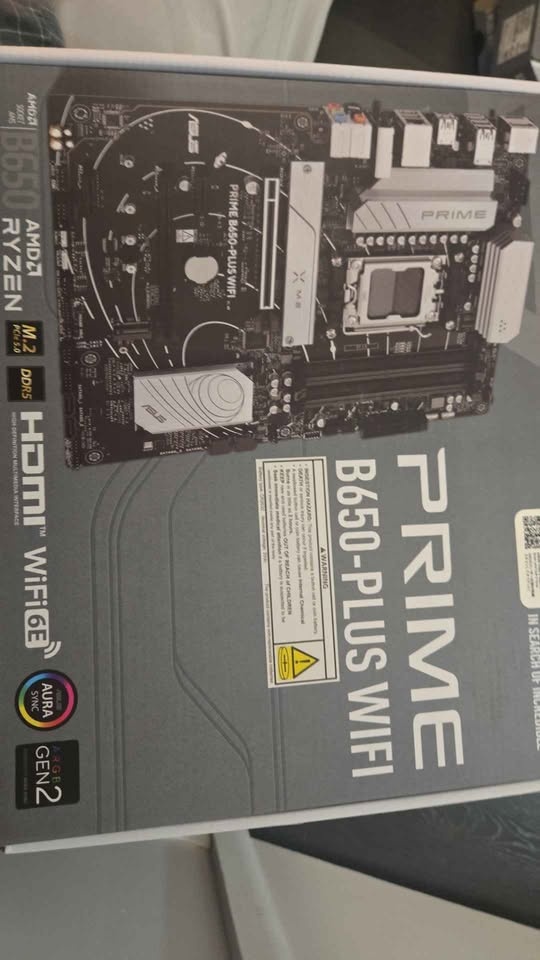 Brand new asus b650-plus prime am5 motherboard - photo 3