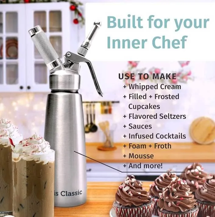 Otis Classic Whipped Cream Dispenser - 500ml image indicator(2)
