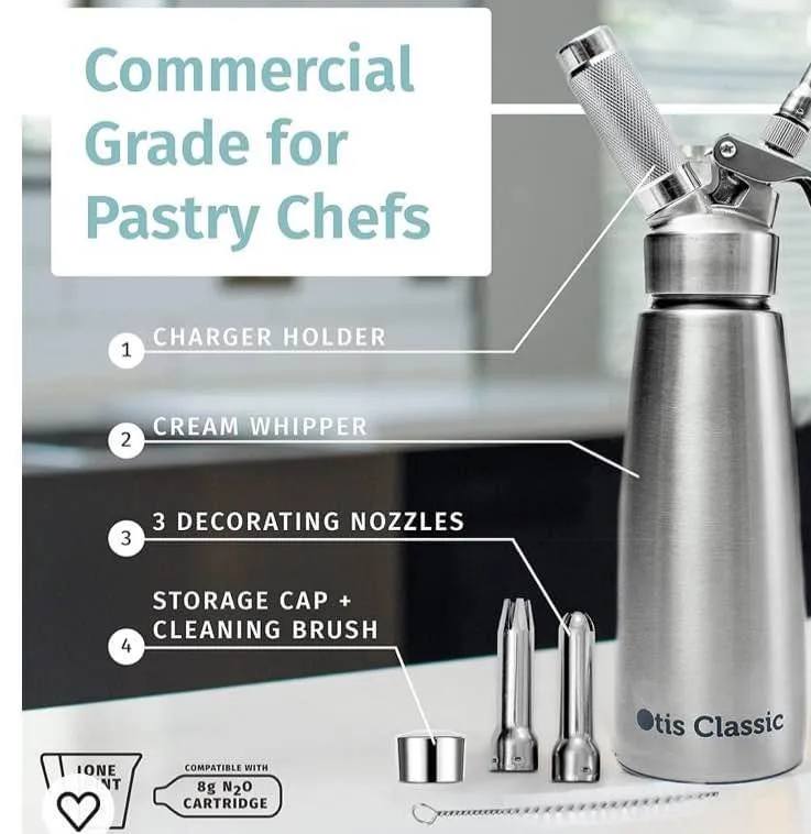 Otis Classic Whipped Cream Dispenser - 500ml image indicator(3)