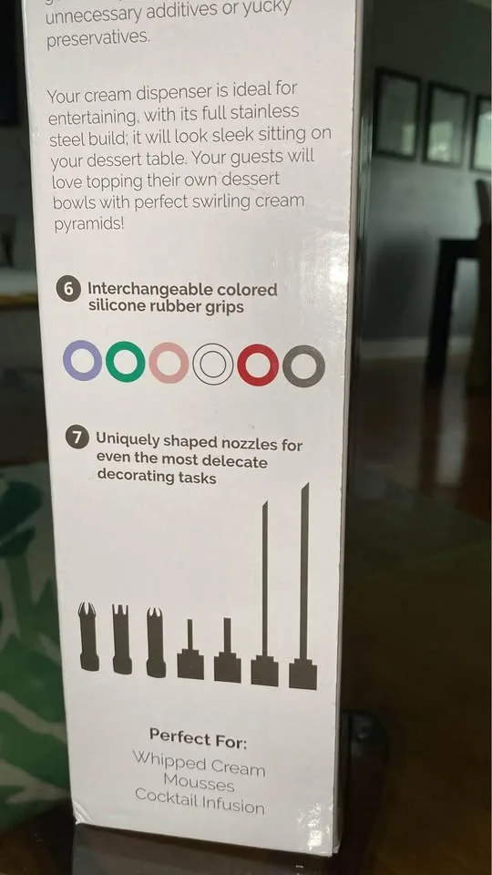 Otis Classic Whipped Cream Dispenser - 500ml image indicator(7)