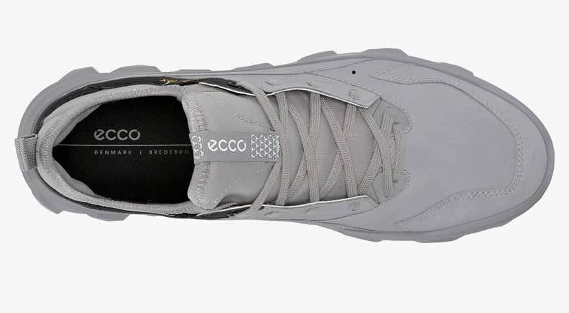 Brand New- ECCO Womens Mx Low Sneaker, Size 6.5 Silver Gray