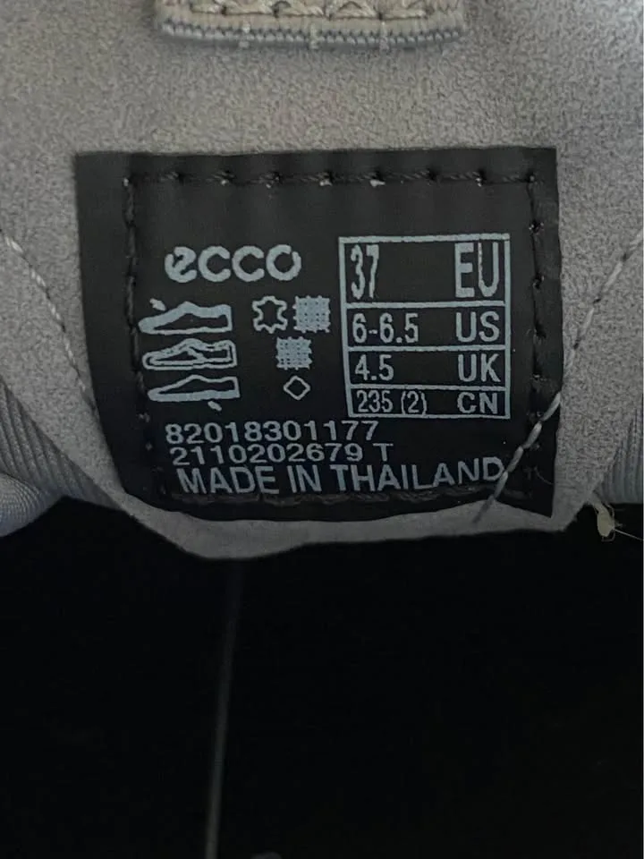 Brand New- ECCO Womens Mx Low Sneaker, Size 6.5 Silver Gray image indicator(6)