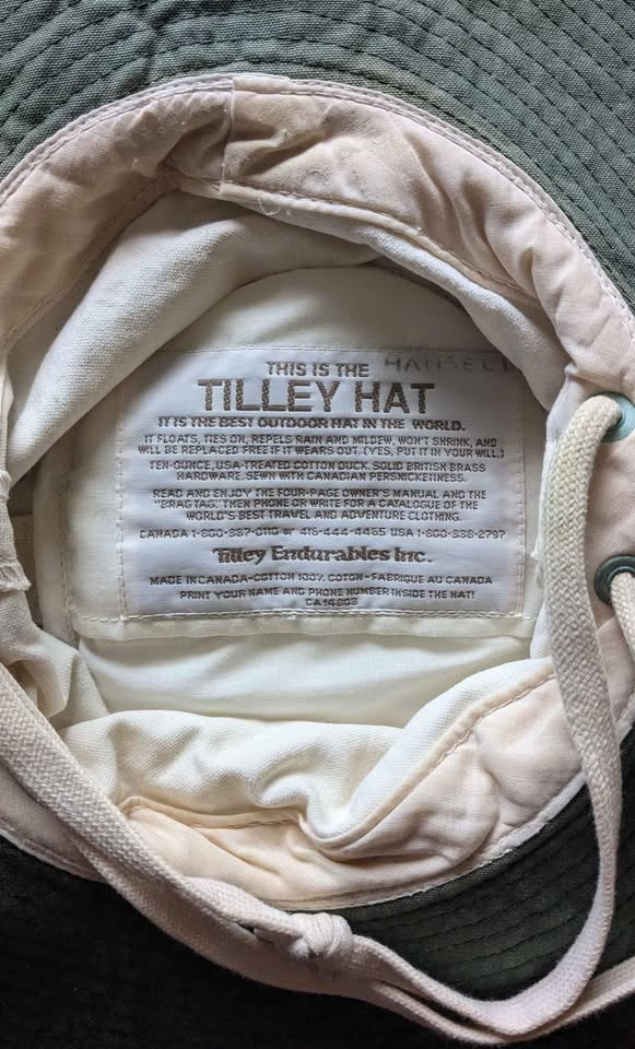 CANADIAN MADE! Like New Tilley Wanderer Hat - Small - photo 3
