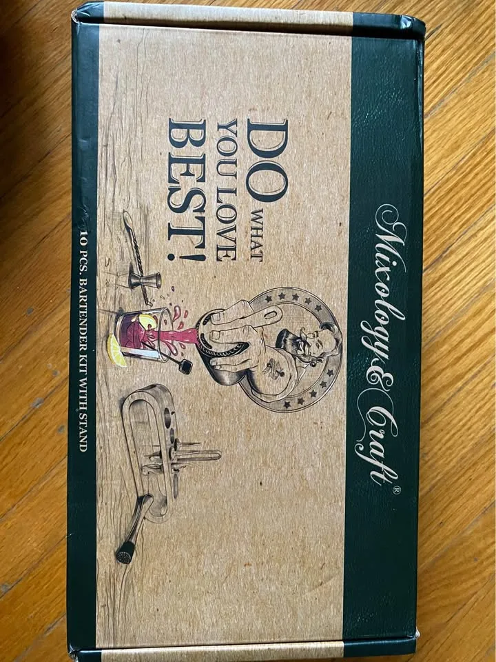 Mixology Bartender Kit: 10-Piece Gold Bar Set image indicator(4)