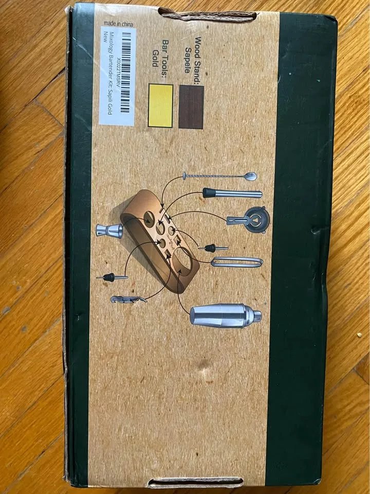 Mixology Bartender Kit: 10-Piece Gold Bar Set image indicator(5)