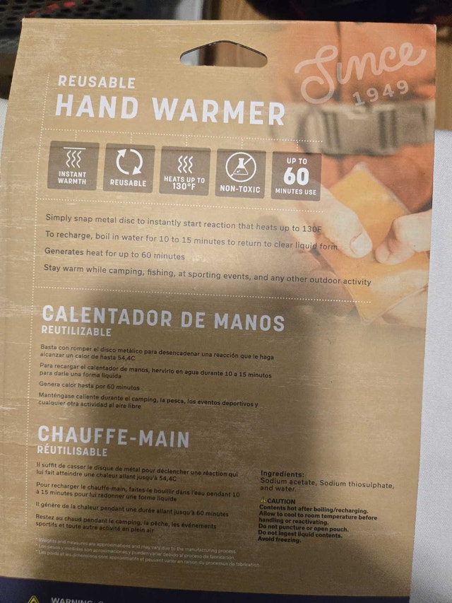 Stansport Hand Warmer - photo 2