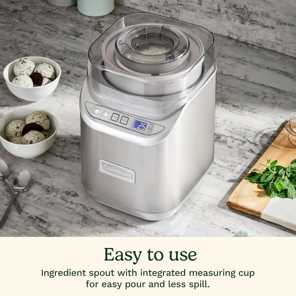 Cuisinart Ice Cream Maker Machine - photo 2
