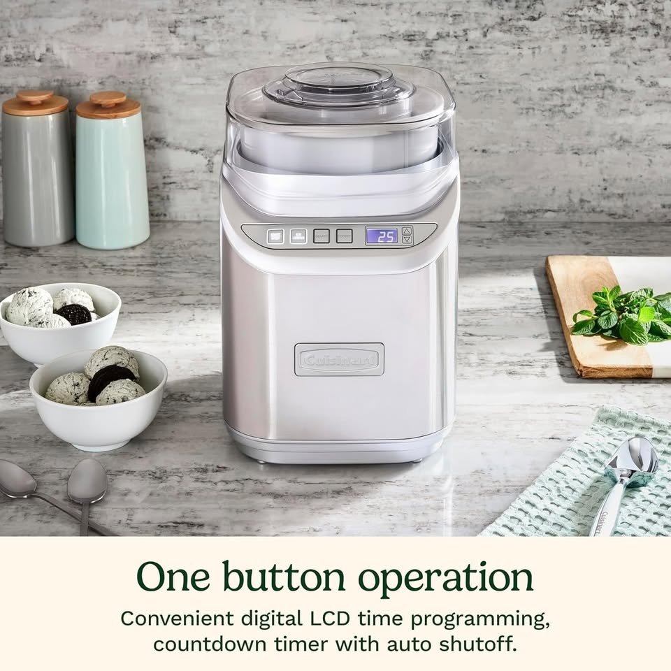 Cuisinart Ice Cream Maker Machine - photo 3