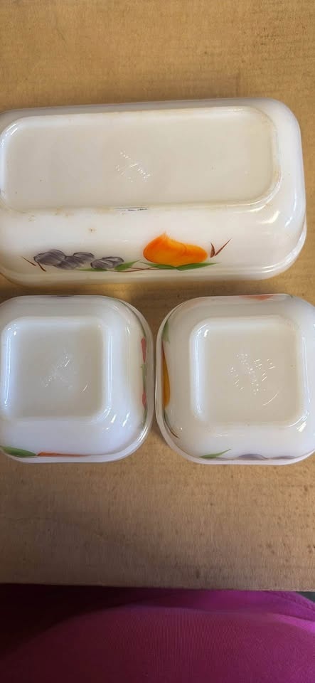 Fire King ovenware set of 3 - photo 4