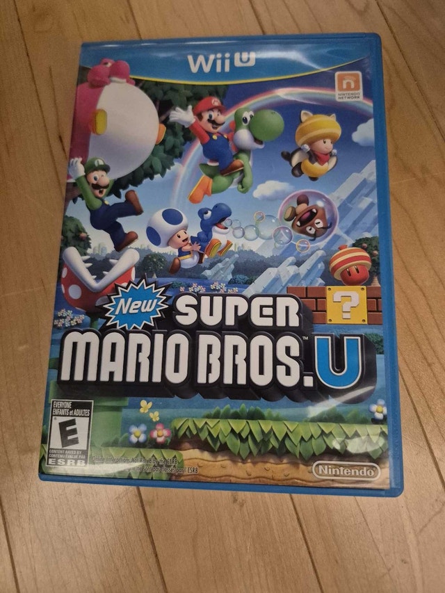 Nintendo Wii U New Super Mario Bros. U