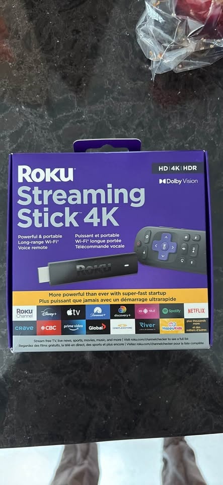 Roku streaming stick 4K