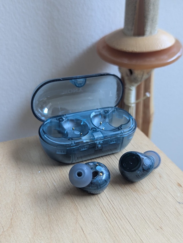 Sony WF-C710N Wireless Noise Cancelling Earbuds - Blue