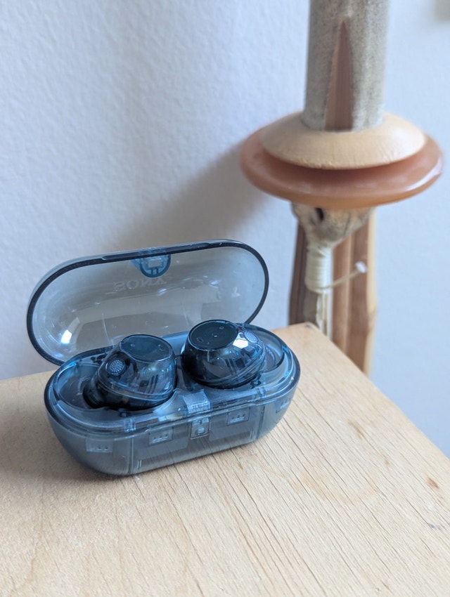 Sony WF-C710N Wireless Noise Cancelling Earbuds - Blue - photo 2