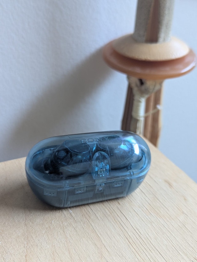 Sony WF-C710N Wireless Noise Cancelling Earbuds - Blue - photo 3